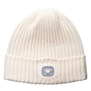 Dromoland Beanie with Rechargeable LED Headlight